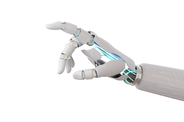 Imagem de uma mao robotica que remete a inteligencia artificial e inovação